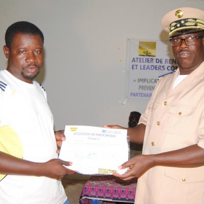 Remise Dattestation Aux Ateurs De La Paix Et La Cohsion Sociale Niono Rgion De Sgou 2